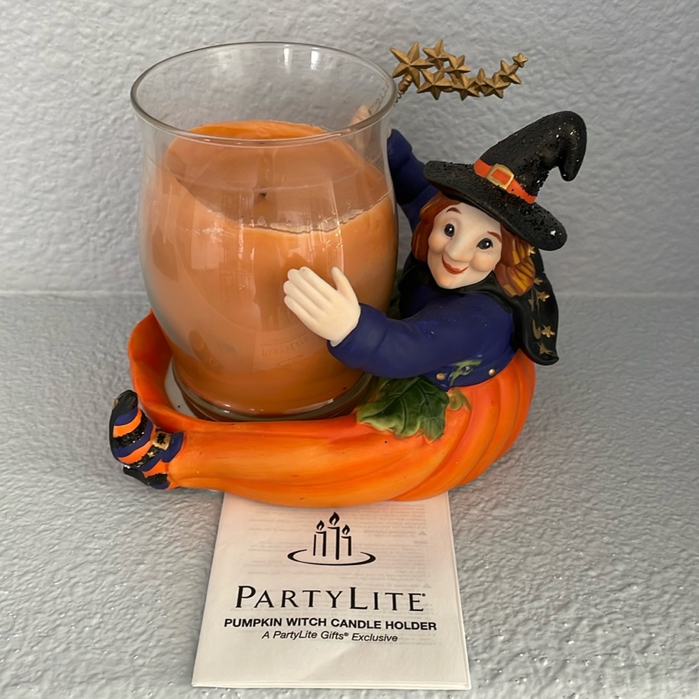 Witch candle holder